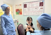 Ваксинагирӣ духтаронро дар оянда аз саратони гарданаки бачадон эмин медорад