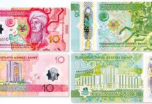 Туркманистон: Пули 200 манат ба муомилот баромад