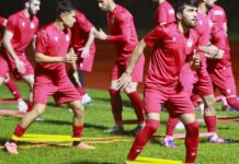 Ҷоми Осиё-2027: Дастаи мунтахаби Тоҷикистон ба бозӣ бо Филиппин тайёрӣ мебинад