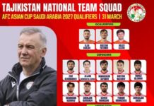 ҶОМИ ОСИЁ-2027: Ҳайати дастаи мунтахаб муайян шуд