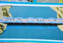 Пули нав дар болои Сирдарё