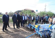 Хатлон: Дар майдони 124,5 гектар замин пахта кишт мешавад