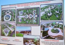 Раҷаб Аҳмадзода боғи Фирдавсиро бунёд мекунад