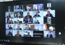 Давлаталӣ Саид бо райисони ноҳияю шаҳрҳо тариқи маҷозӣ мулоқот кард