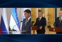 Путин ва Мирзиёев ба сохтани Нерӯгоҳи ҳастаӣ оғоз карданд