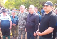 Паёмадҳои сел дар деҳаи Роҷ