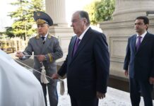 Душанбе: Бинои нави Вазорати адлия ба истифода дода шуд