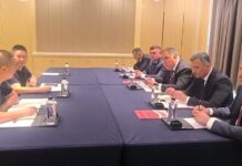 Мулоқоти Раҷаб Аҳмадзода бо директори генералии ширкати “Боширан” Ма Жипен