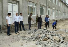Ноҳияи Абдураҳмони Ҷомӣ: Нақшаи бунёди иншооти ҷашнӣ 107 дарсад иҷро шуд
